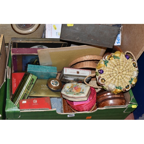 Five Boxes And Loose Miscellaneous Sundries To Include A Collection Of