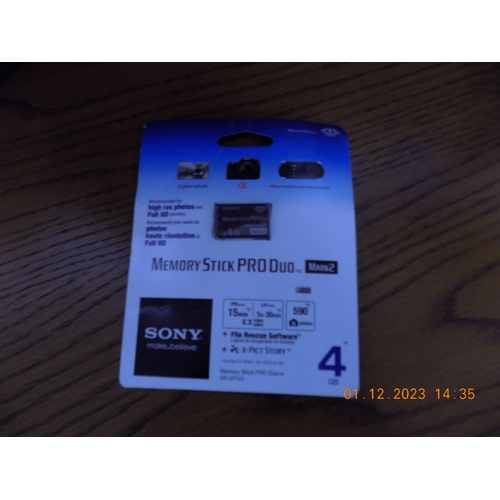 Sony Memory Stick Pro Duo Mark