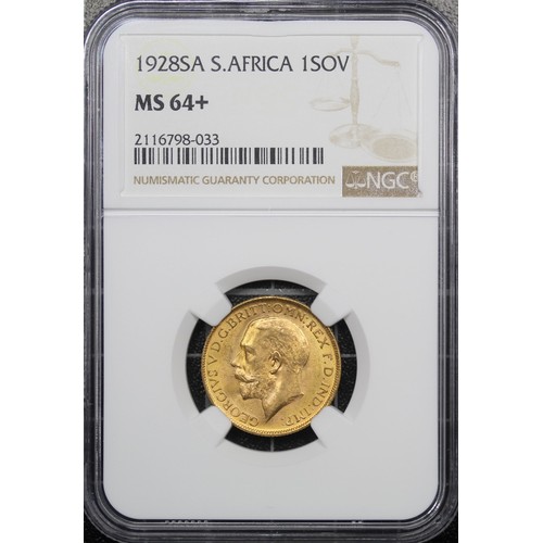 South Africa Sa Sovereign Ngc Ms George V Pretoria Mint