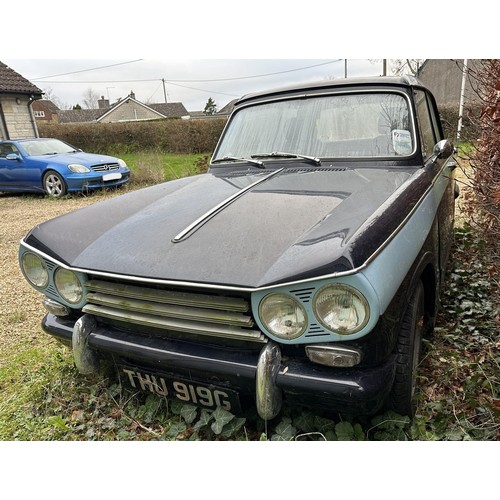 Triumph Vitesse Litre Mk Ii Saloon Being Sold Without