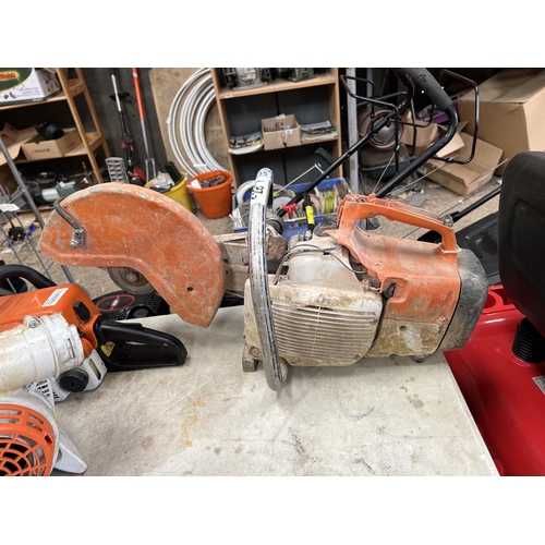 Stihl Petrol Cut Off Saw Sold As Seen Parts Missing