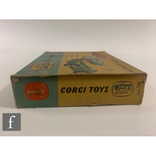 A Corgi Gs British Racing Cars Gift Set Comprising Vanwall Formula