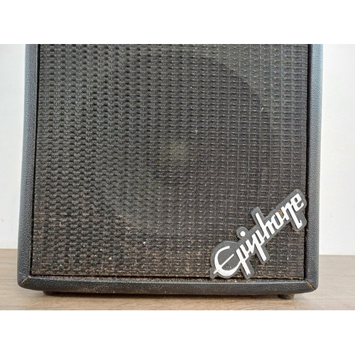 An Epiphone Electar 15B 15w Home Practice Bass Amplifier