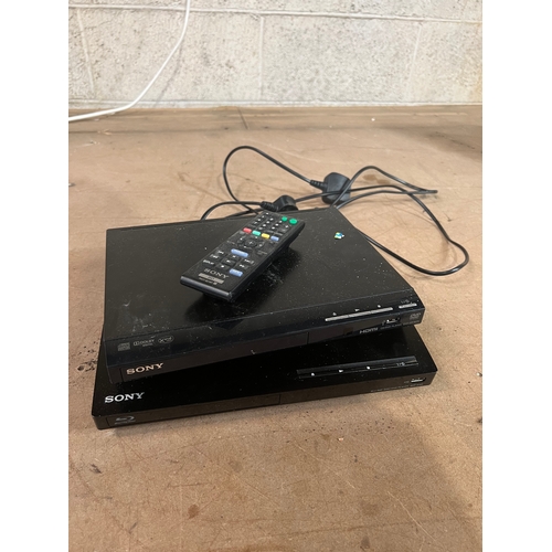 Sony Dvd Player Dvp Sr H And Blu Ray Disc Player Bdp S With Remote