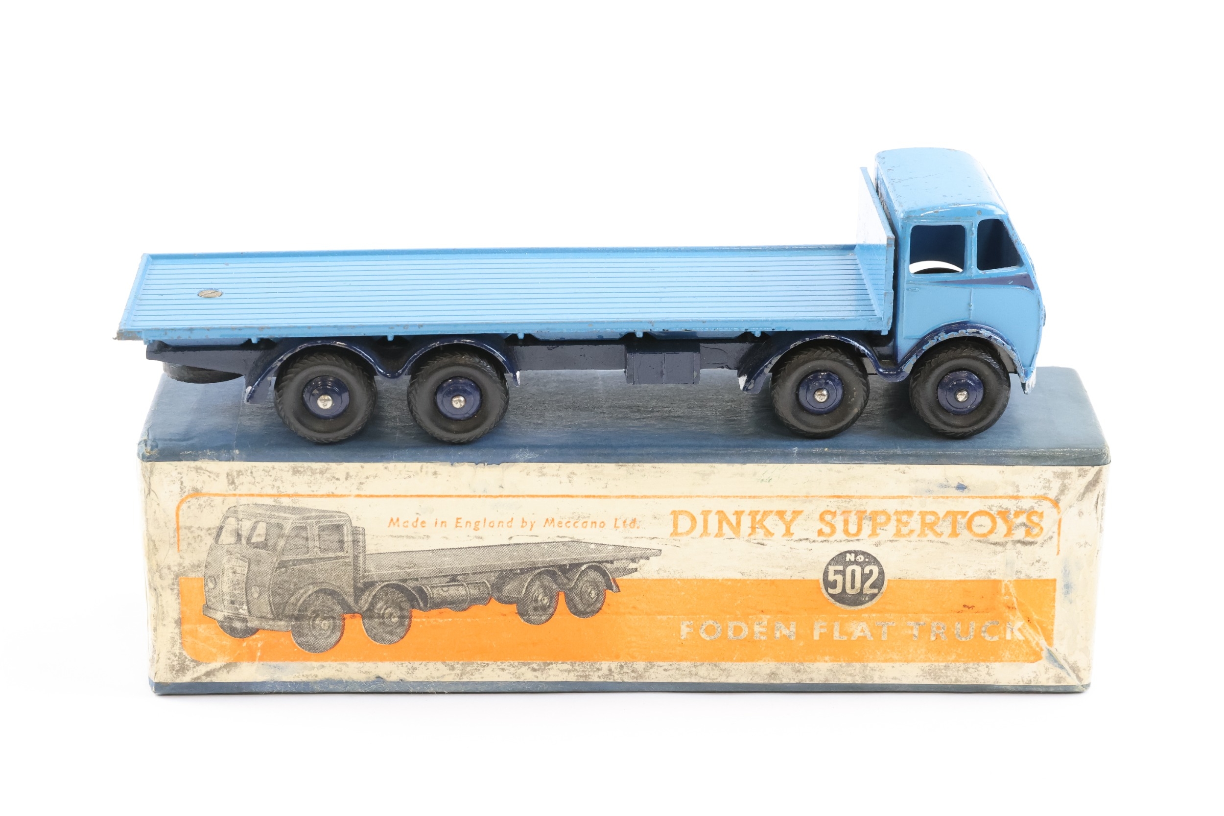 Dinky Supertoys Foden Flat Truck 502 1st Type With DG Cab Cab And