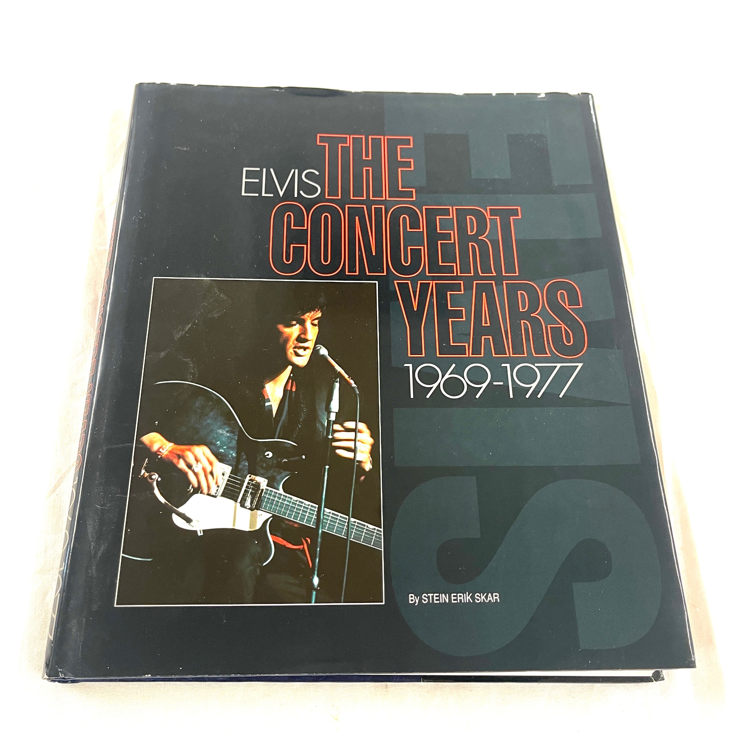 Elvis The Concert Years Hard Back Book By Stein Erik Skar