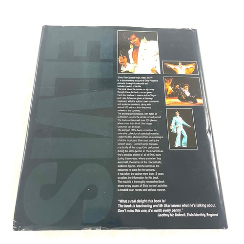 Elvis The Concert Years Hard Back Book By Stein Erik Skar