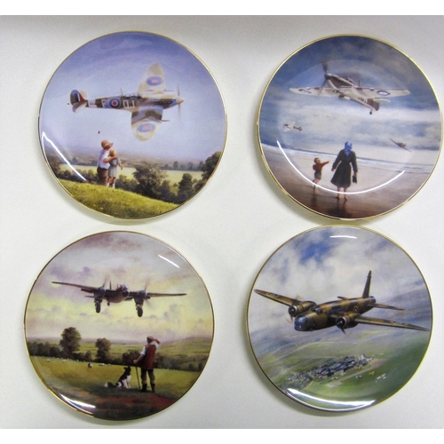 Royal Doulton Aircraft Plates Defenders Of The Realm Spitfire