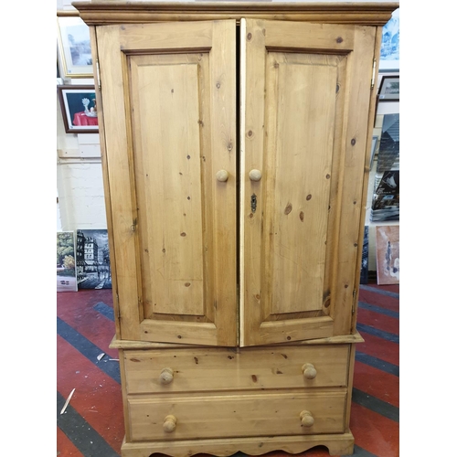 324 - Pine wardrobe