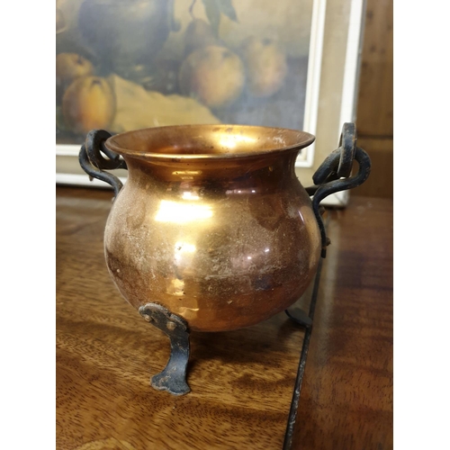 339 - Brass pot