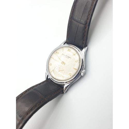 2 - 1931 Girard Perregaux gents watch with leather strap, perfect working order.