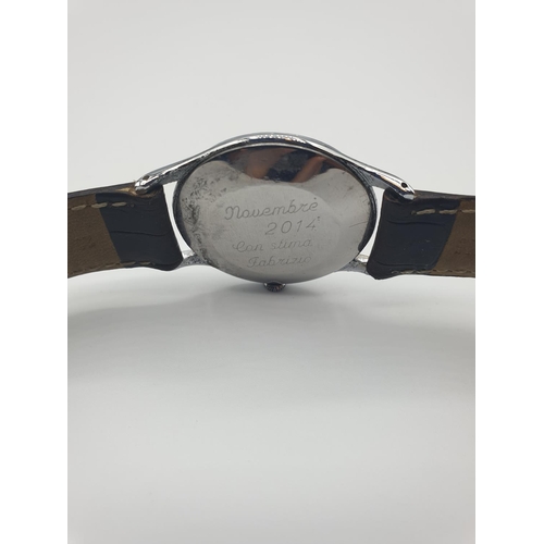 2 - 1931 Girard Perregaux gents watch with leather strap, perfect working order.