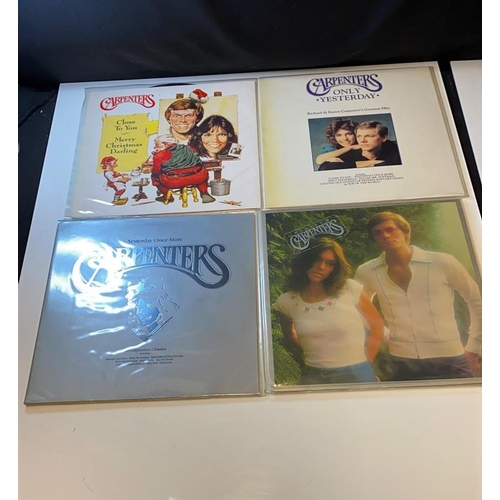 297 - The 'Carpenters collection' comprising of 21 singles (45 RPM) 43 albums (33 RPM), 4 box sets, 4 conc... 