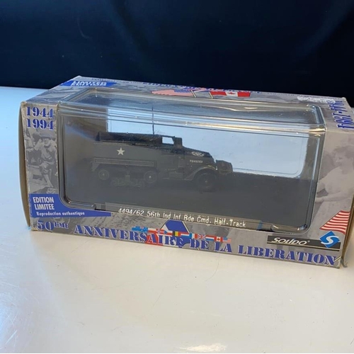 300 - Assorted lot of Hornby track and goods carriages, hand operated points, plus model of 1944 USA half ... 