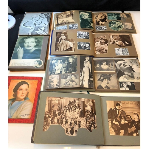 294 - 27 assorted scrapbook of Greta Garbo (27)