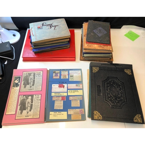 294 - 27 assorted scrapbook of Greta Garbo (27)