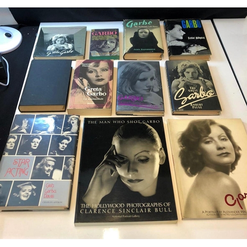295 - 31 assorted books (mainly hardbacks) of Greta Garbo