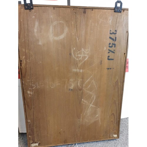 1 - Hand painted framed late 16th century religious icon of Jesus being baptised in the river Jordan by ... 