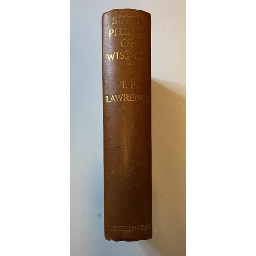 330 - 'Severn Pillars of Wisdom' by T.E. Lawrence (Lawrence of Arabia) 1935 edition