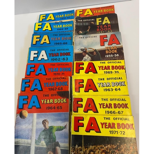 111 - Collection of vintage Football Magazines FA Year Books 1950s - 1970s (14)