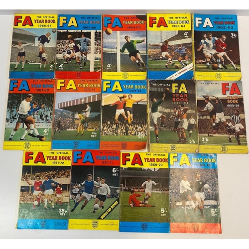 111 - Collection of vintage Football Magazines FA Year Books 1950s - 1970s (14)