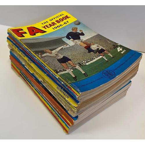 111 - Collection of vintage Football Magazines FA Year Books 1950s - 1970s (14)