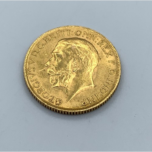 18 - 1912 Sovereign Coin, very good condition