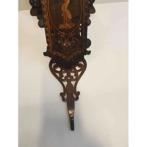 181 - Victorian Mirror on stand, 45x18cm