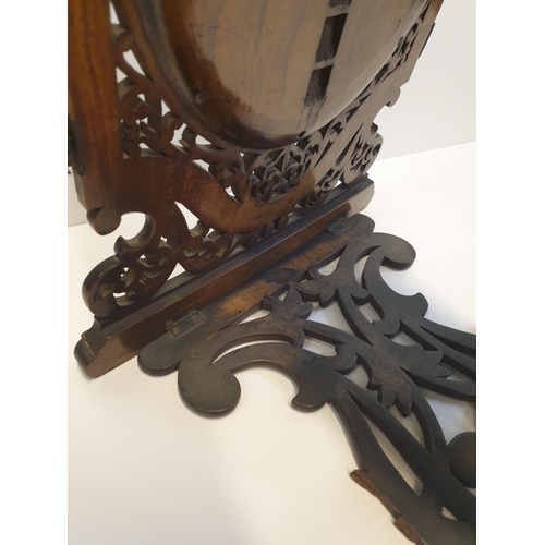 181 - Victorian Mirror on stand, 45x18cm