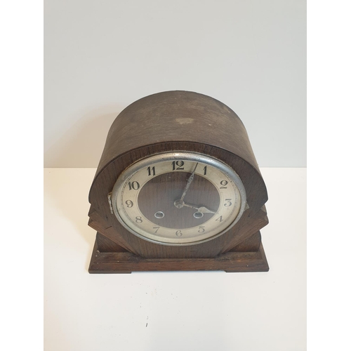 189 - Mantle Clock, 23x25cm