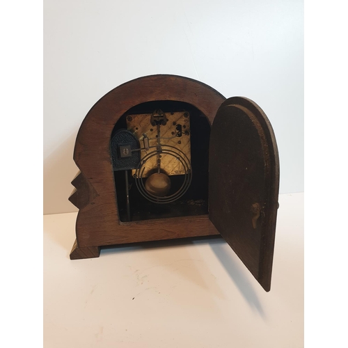 189 - Mantle Clock, 23x25cm