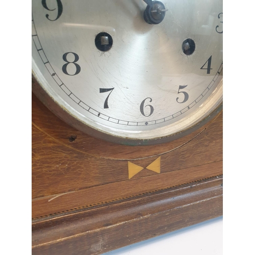 191 - Mantle Clock, 26x 43cm