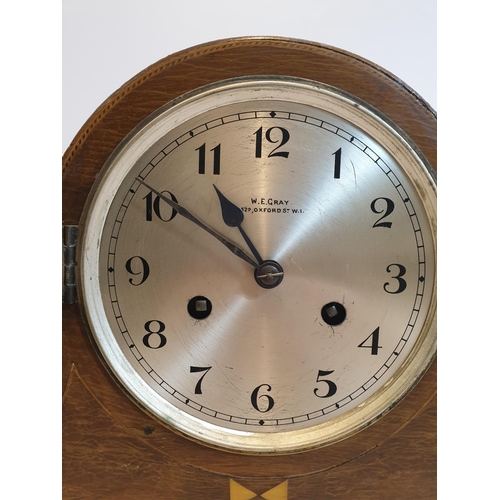 191 - Mantle Clock, 26x 43cm