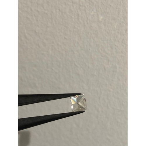 173 - 0.90ct Diamond Stone, Loose Stone Princess Cut H/SI1, GIA certificate 1347324597 (laser inscription ... 