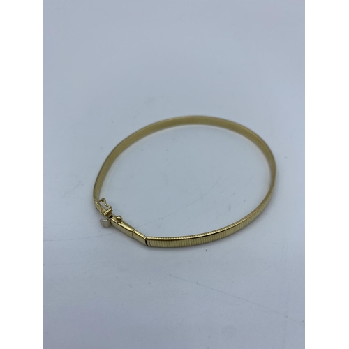 276 - 14ct Yellow Gold Bracelet 7.2g, 18cm