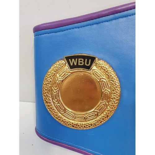 143 - WBU Western USA Champion Boxing Belt