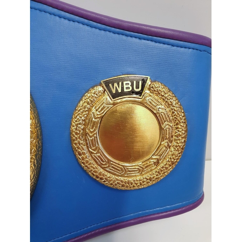 143 - WBU Western USA Champion Boxing Belt