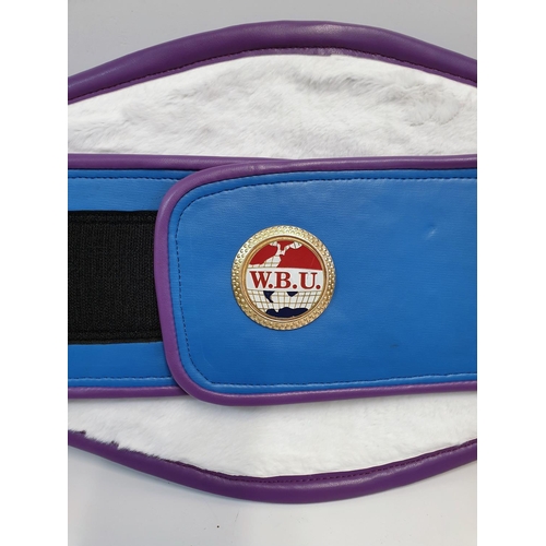 143 - WBU Western USA Champion Boxing Belt