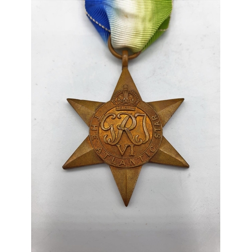 169 - The Atlantic Star Medal from WWII with Ribbon