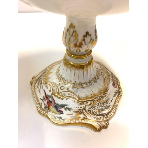 332 - Pair of H & R Daniel Footed Tureens circa 1880 pattern no 8623, 23cm tall and 18cm diameter approx (... 