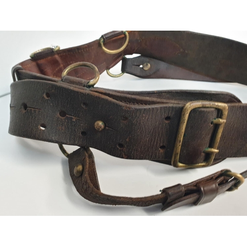 116 - WW2 British Officers Sam Browne Belt