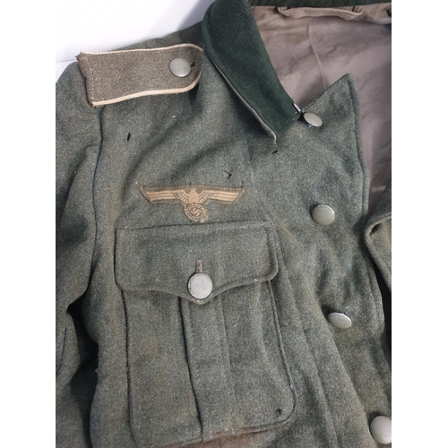 84 - WW2 German Tunic, A few little holes and moth nips here and there.