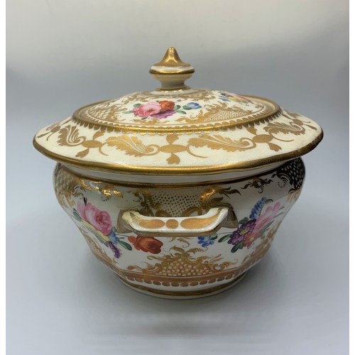 178 - H&R Daniel Etruscan shaped Sugar Box circa 1825 in good condition