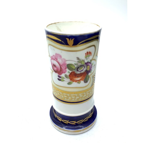 23 - H&R Daniel rare spill Vase circa 1825 (gold wear) 10.5cm tall.