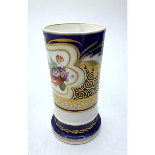 23 - H&R Daniel rare spill Vase circa 1825 (gold wear) 10.5cm tall.