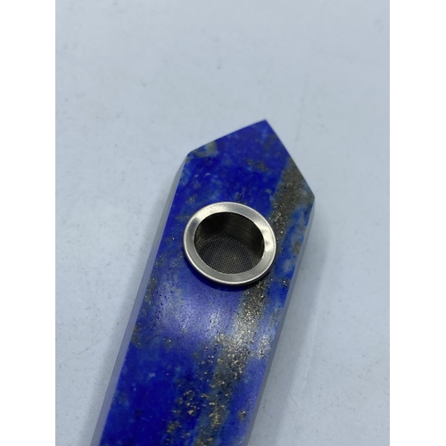 101 - A Lapis Lazuli Smoking(opium?) Pipe (unused)