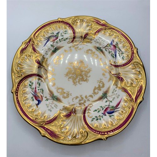 29 - H&R Daniel 'Savoy plate' circa 1840, pattern no 8751 in good condition, no restoration, 24cm diamete... 