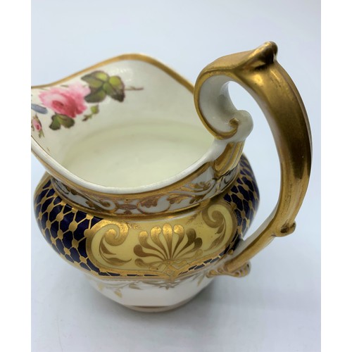 189 - H&R Daniel Etruscan shaped Creamer pattern no 3824 in good condition