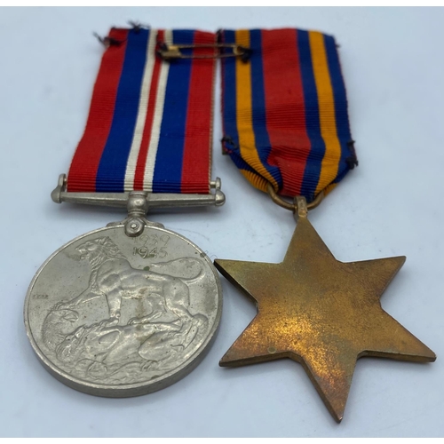 372 - Burma star with Pacific bar plus the
Campaign War Medal 1939-45.
World war 2
Original Medals with Ri... 