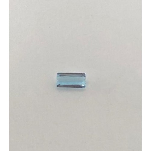 233 - Aquamarine Loose Stone, around 2.37ct (Brazil) and size 12.6.5x5.5mm